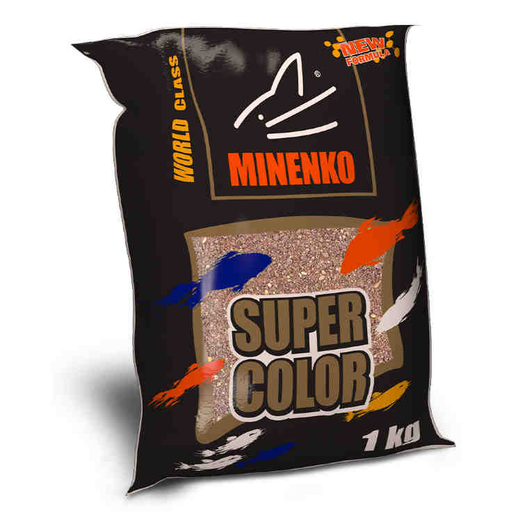 Купить Прикормка MINENKO Super Color Плотва Коричневый