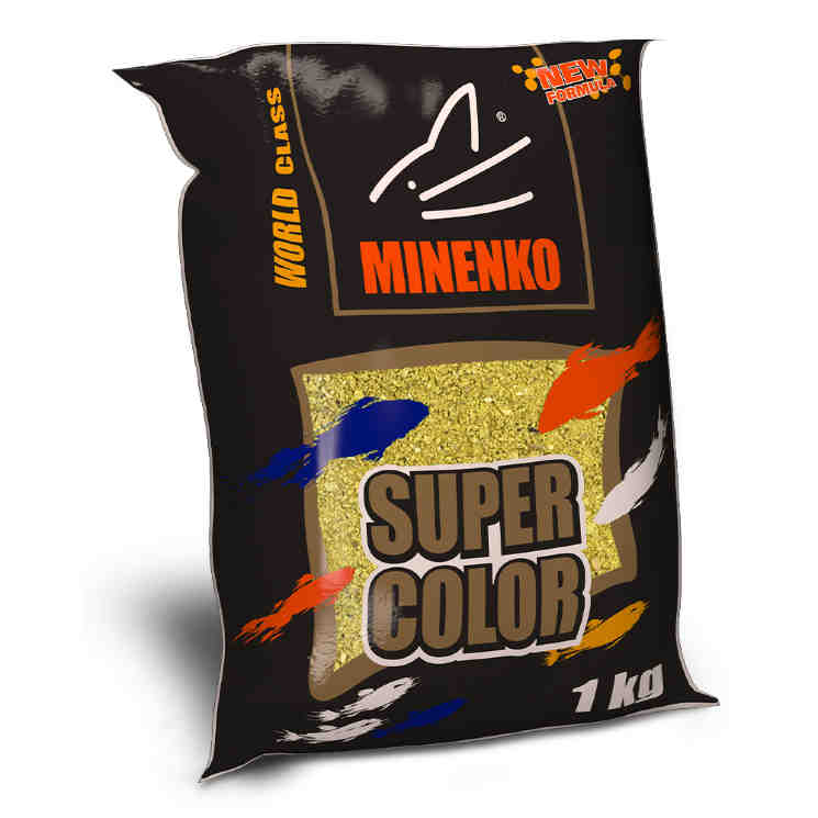 Купить Прикормка MINENKO Super Color Карась Жёлтый