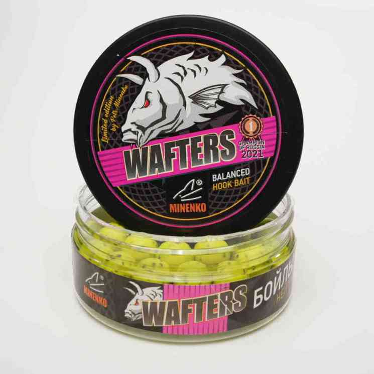Купить Бойлы нейтральной плавучести WAFTERS PRO FLUO PINEAPPLE (АНАНАС ) 12ММ