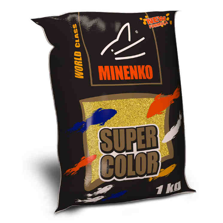 Купить Прикормка MINENKO Super Color Уклея Жёлтый