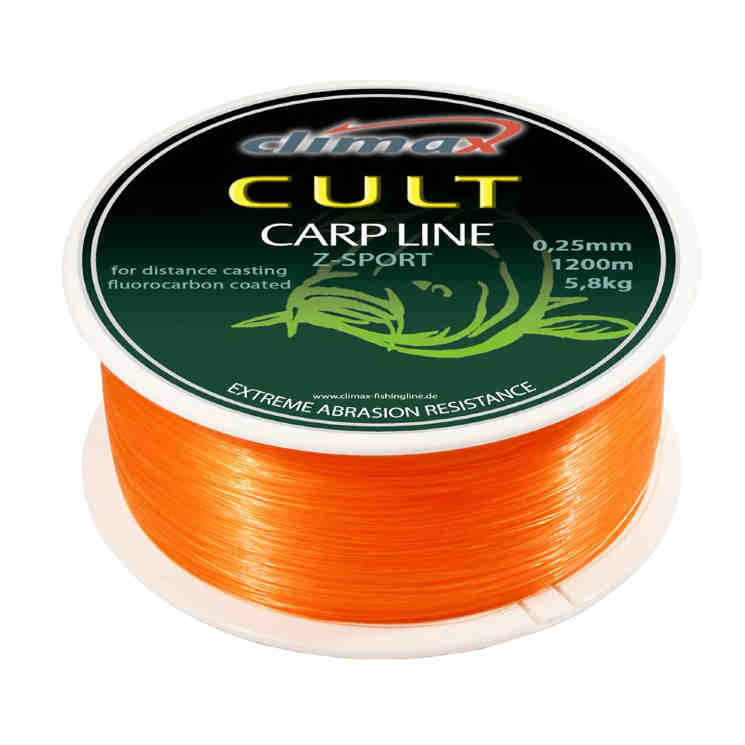 Купить Леска Climax CULT Carp Line Z-Sport orange 0.22мм
