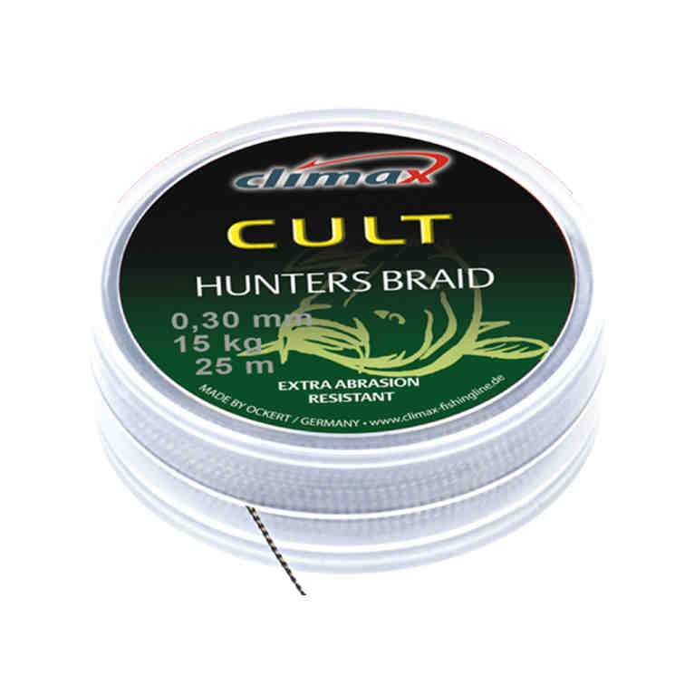 Купить Поводковый материал CULT Hunter's Braid (silt) 30 lbs