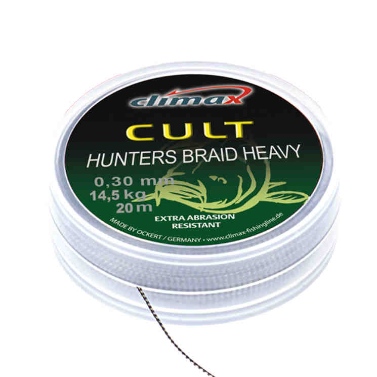 Купить Поводковый материал CULT Heavy HuntersBraid (20 lbs) weed