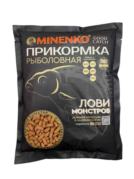 Купить Пеллетс MINENKO Good Catch Чеснок 5мм