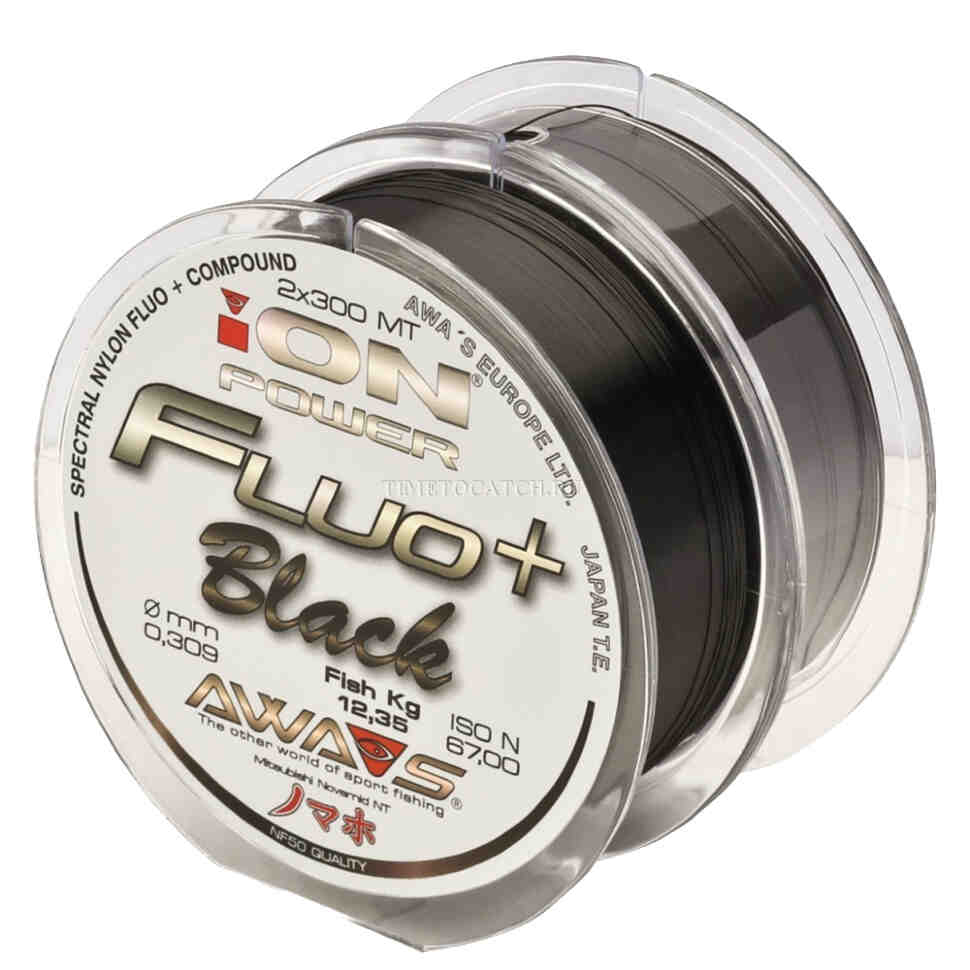 Леска карповая AwaShima ION POWER FLUO+ BLACK 0.234мм купить оптом на ...