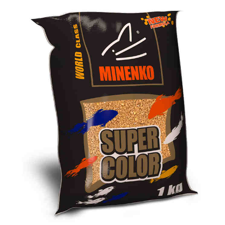 Купить Прикормка MINENKO Super Color Карп Оранжевый