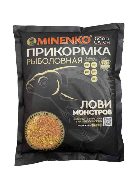 Купить Зимняя прикормка MINENKO Good Catch Универсальная (увлажненная)