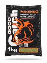 Прикормка MINENKO Good Catch (1 кг) КАРАСЬ ЗЕЛЁНЫЙ