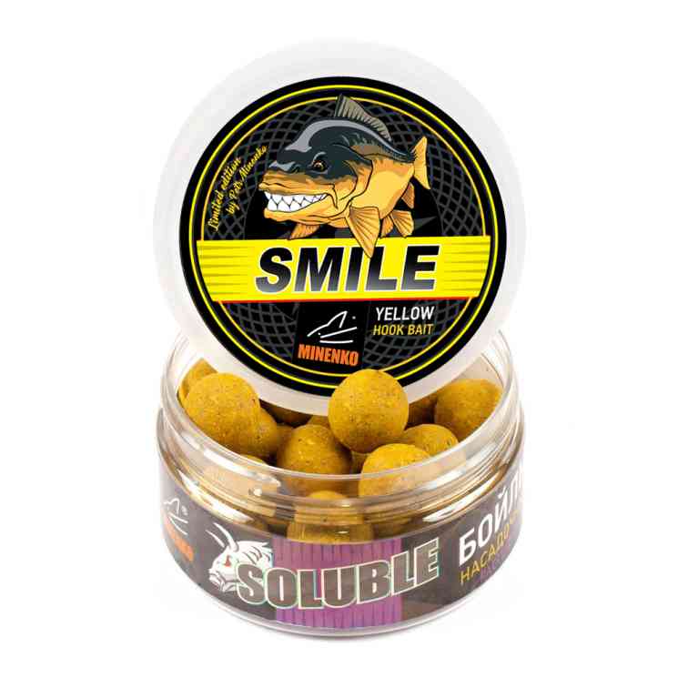 Купить Насадочные бойлы MINENKO TIGER NUT (SMILE) 26мм (пылящие)