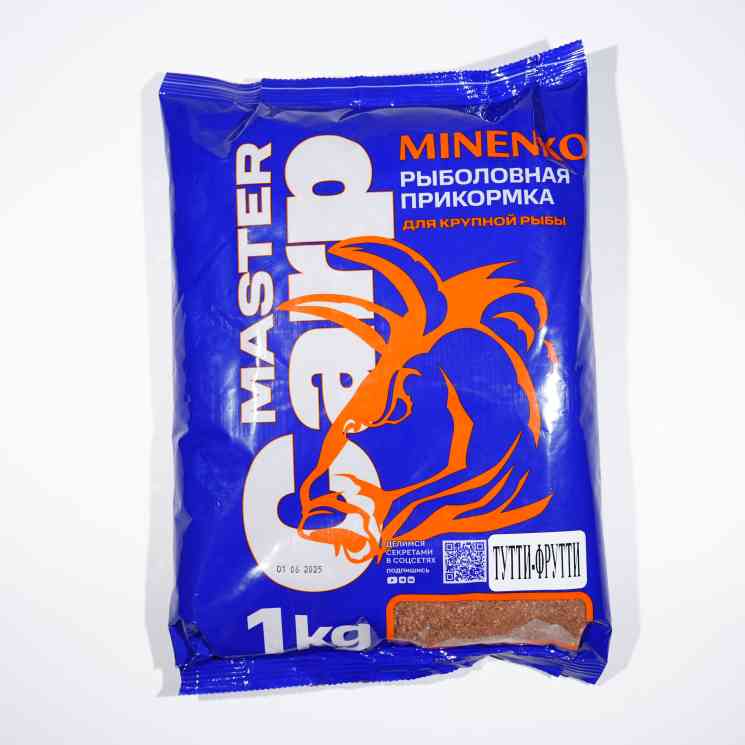 Купить Прикормка MINENKO Master Carp TUTTI-FRUTTI