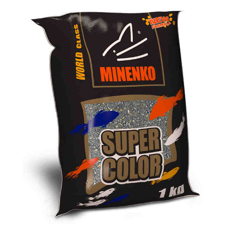 Купить Прикормка MINENKO Super Color Лещ Чёрный
