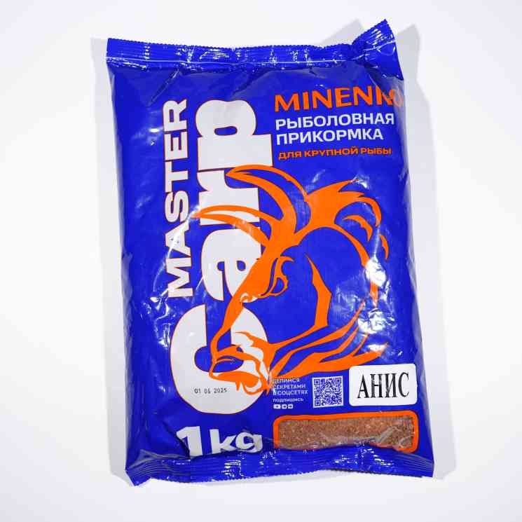 Купить Прикормка MINENKO Master Carp Анис